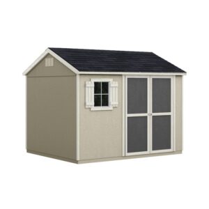 Carttsy 10' x 8' Wooden Outdoor Storage Shed Kit with Floor & Window