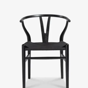 Cylia Dining Chair (Set of 2) Color Black and Black